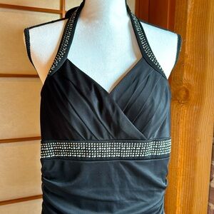 Fun and easy to pack black dress